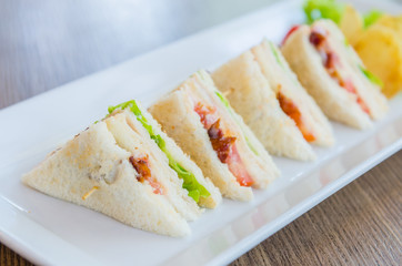 Club sandwiches