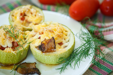 stuffed zucchini