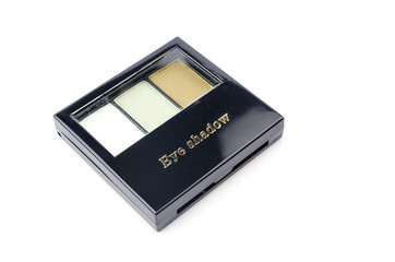 Eye shadow isolated white background