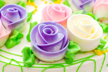 Flower cakes