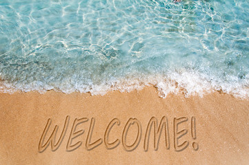 Welcome concept