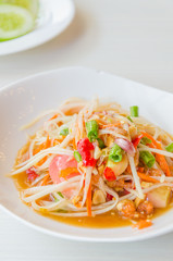 green papaya salad