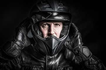 Motard et équipement