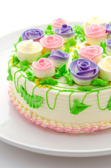 Flower cakes