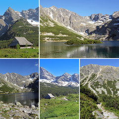 set of photos from Tatra Mountains, Zakopane, Poland