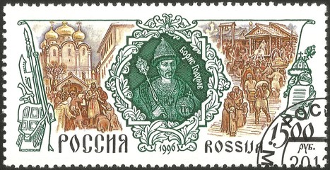 Obraz premium Russian tsar Boris Fyodorovich Godunov