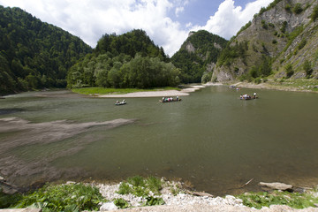 Przełom Dunajca, Pieniny Polska