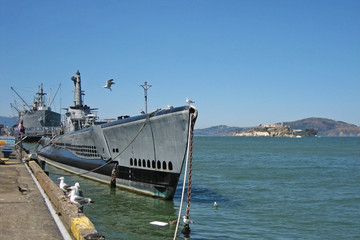 American submarine in San Francisco