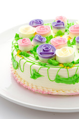 Flower cakes
