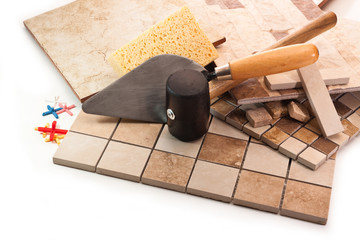 Tiles for wall decoration