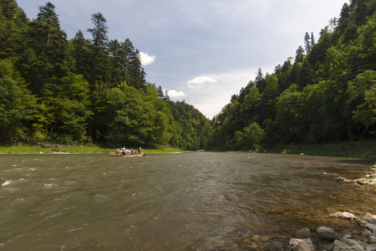 Fototapeta Przełom Dunajca, Pieniny, Polska