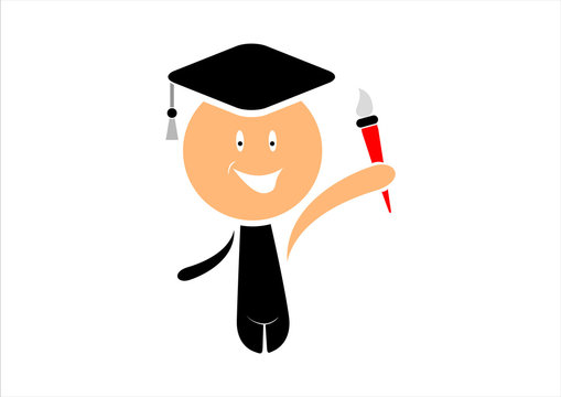 Success education vector logo design template illustration