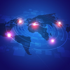 World Business Global Background