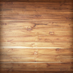 Obraz na płótnie Canvas Wood plank brown texture background