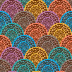 colorful round patterns