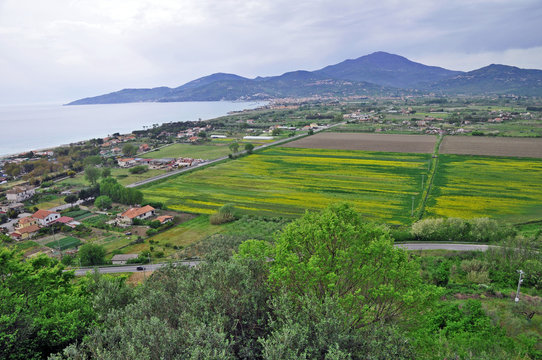 Cilento, Campania - la piana di Velia