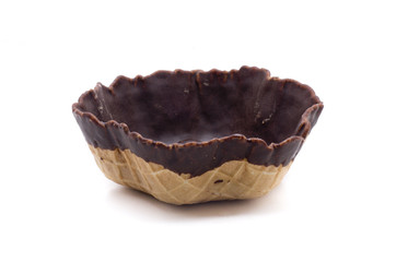 one chocholate biscuit