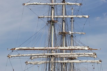 Takelage eines Großseglers