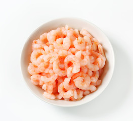 Fototapeta na wymiar Peeled shrimps