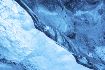 À l& 39 intérieur du détail du glacier