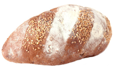 Loaf isolated on white