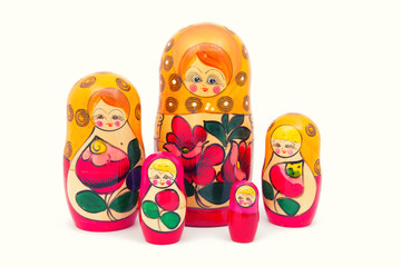 Babushkas or matryoshkas dolls.