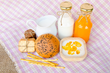 Whole wheat bread and biscuits