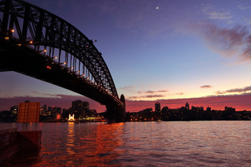 Fototapeta na wymiar Sydney Harbour Sunrise