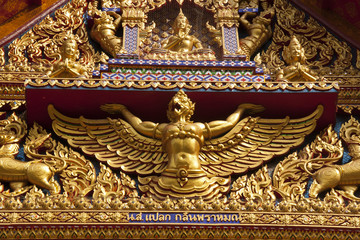 Ornaments of Buddhist Temple