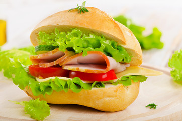 Fresh  sandwich