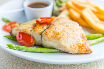 Barramundi steak