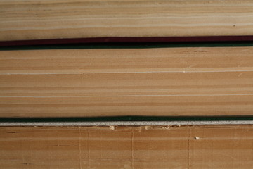 Books closeup