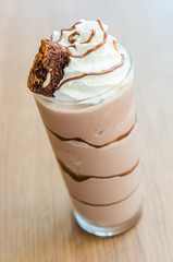 Chocolate smoothies