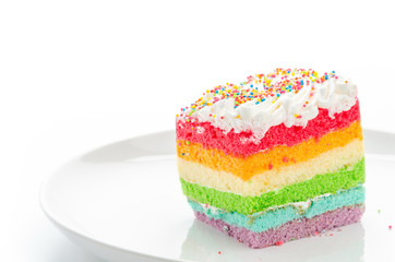 Rainbow cake