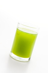 Kiwi juice glass