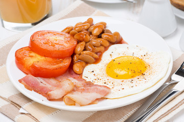 Traditional English breakfast