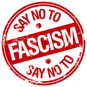 Say No To Fascism Stamp