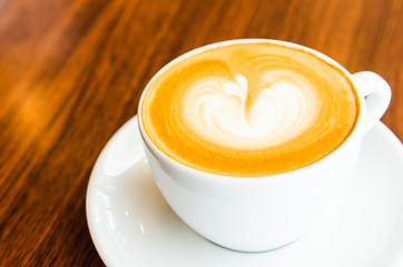 Latte coffee
