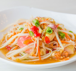 green papaya salad