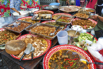 food stall in bangkok thailand