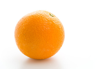 Orange isolated on white