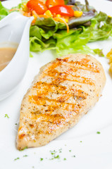 Grilled chicken breast
