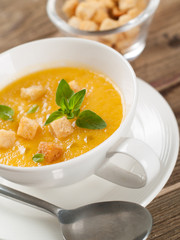 pumpkin cream soup