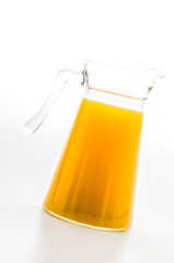 Orange juice glass