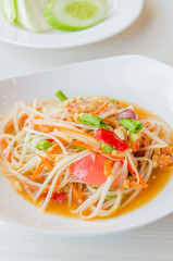 green papaya salad