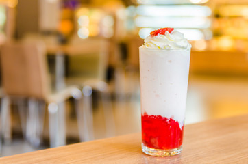 Strawberry smoothie