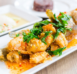 Fried fish