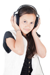 Teen mit Kopfhörer