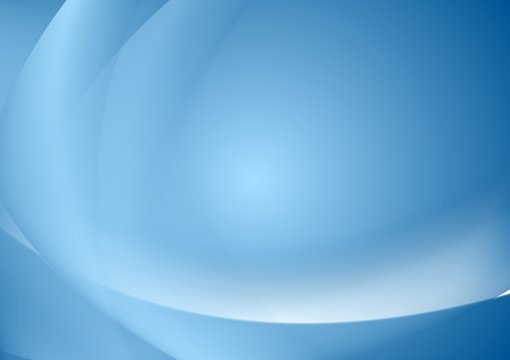Shiny blue waves abstract background