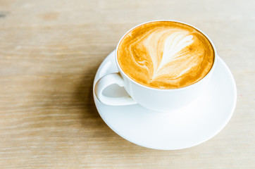 Latte coffee